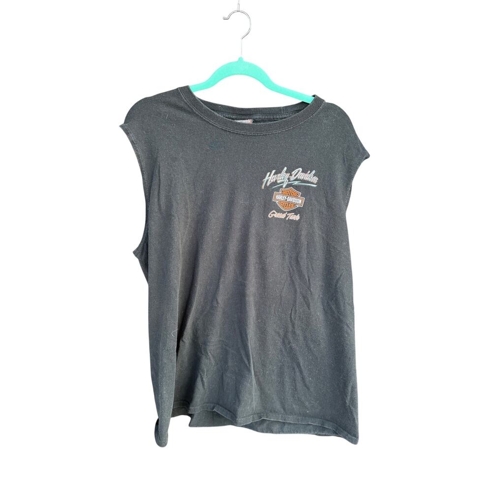 Harley Davidson Vintage Grand Turk Sleeveless Muscle Tank XL